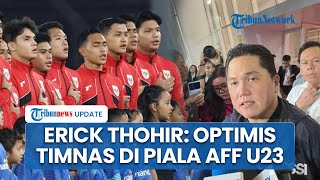 Timnas U-23 Main Imbang Kontra Malaysia, Erick Thohir Tetap Puji Pola Permainan Garuda Muda