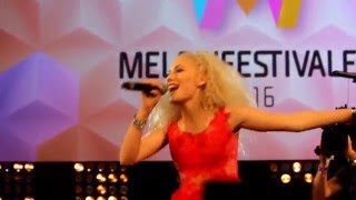ESCKAZ in Stockholm: Wiktoria - Save Me (at Melodifestivalen afterparty)