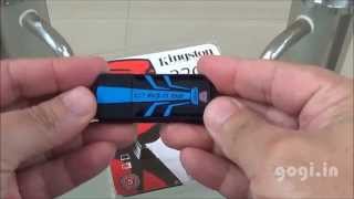 preview picture of video 'Kingston Data Traveler R3.0 G2 32GB shock and water resistant pen drive'
