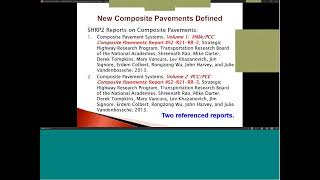 Design strategies Composite Pavement Design using the AASHTOWare PMED Software