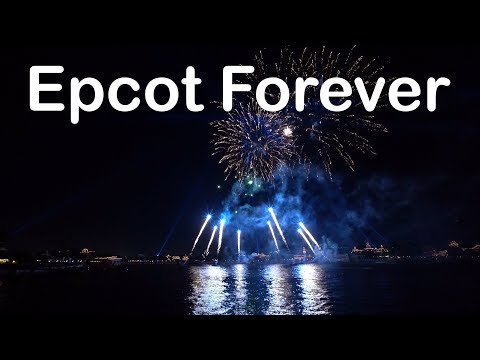 New! Epcot Forever Fireworks Show from Epcot (4K)