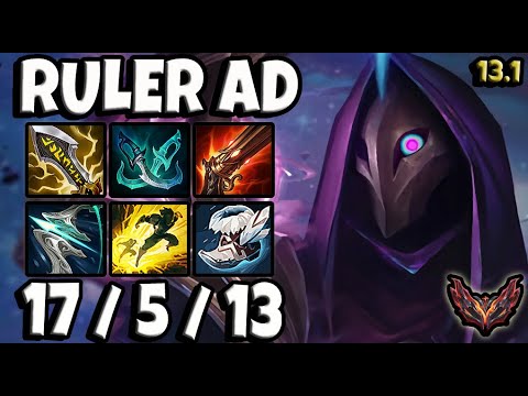 Ruler Jhin ADC vs Caitlyn / Korea Grandmaster Patch 13.1 / Season 13 ⭐
