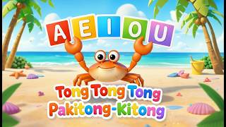 Download lagu Tong Tong Tong Pakitong-Kitong (Vowels Song Tagalog) | Filipino Kids Song | Kiddie Tunes PH mp3