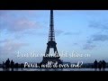 Moonlight Over Paris - Vanessa Williams (Lyrics)