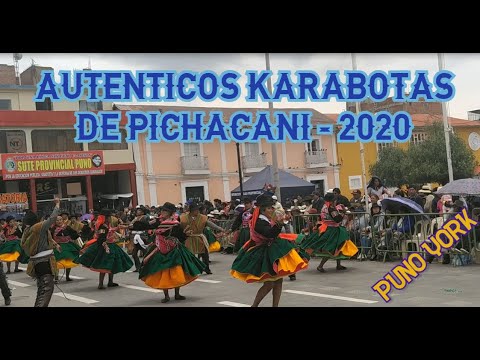 LOS AUTENTICOS KARABOTAS DE PICHACANI "CAFAKAP" - Concurso Danzas Autoctonas Candelaria2020 (Parada)