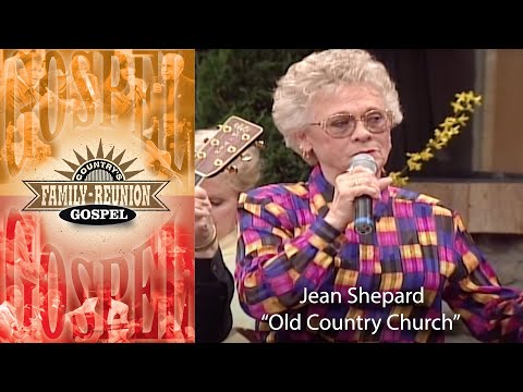Thumbnail for Jean Shepard sings "Old Country Church" live on Country's Family Reunion 2 by Jean Shepard
