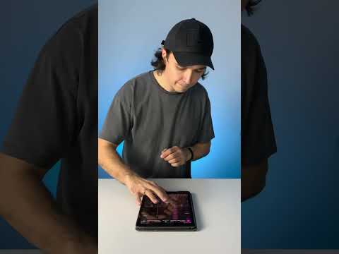 Dj mix on iPad •#dj #djmix #djstyle #djlife #djay #djayproai #stems #algoriddim #seratostems