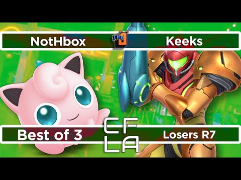 The Boardwalk Arcadian Top 8 Losers - NotHbox (Jigglypuff) v Keeks (Samus) - CFL SSBU