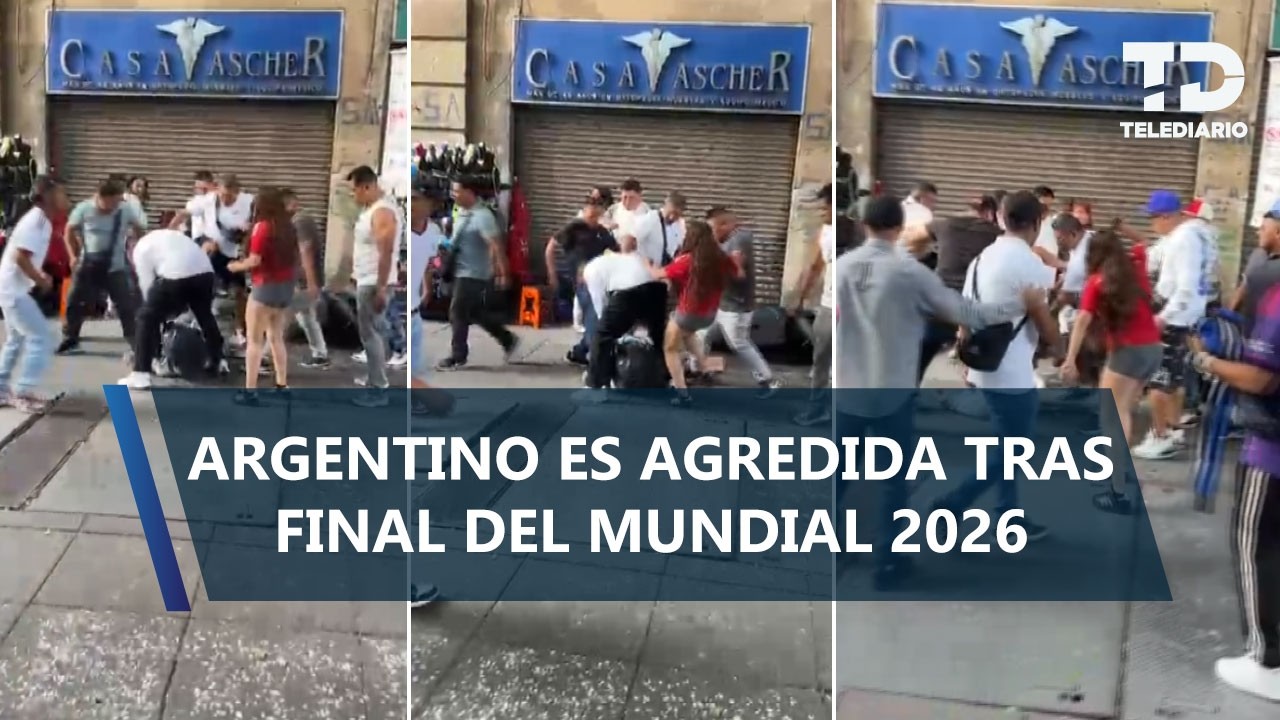 Revelan VIDEO de la agresión contra un argentino tras la final del Mundial 2026