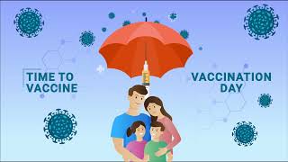 Vaccination Day 2022 Wishes | WhatsApp Status | Motion Graphics Animation