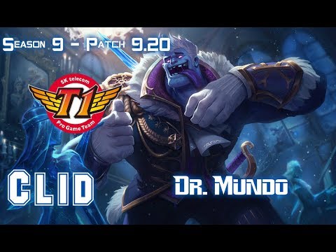 SKT T1 Clid DR. MUNDO vs ELISE Jungle - Patch 9.20 EUW Ranked