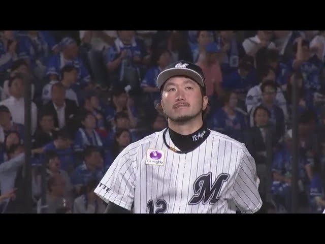 【6回表】マリーンズ・石川 三振を奪ってピンチを切り抜ける!! 2018/6/12 M-DB