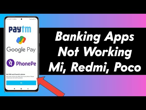 Mi, Redmi, Poco Phones Sim card not found and all banking apps error fix without pc