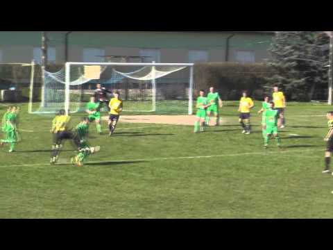 WISAN Skopanie - Strzelec Dąbrowica 1:0, skrót z meczu