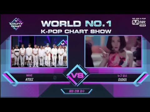 ATEEZ 'WAVE' 1st win/First win @MCOUNTDOWN