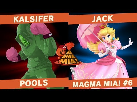 Kalsifer(Little Mac) vs Jack(Peach) - POOLS - MAGMA MIA! #6