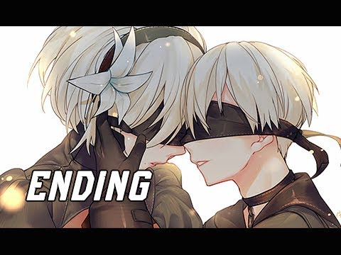 NIER AUTOMATA Walkthrough Part 11 - ENDING ROUTE A (PC Let's Play Commentary)
