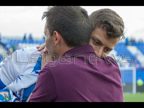LEGANÉS - DESPEDIDA ASIER GARITANO Y MARTIN MANTOVANI