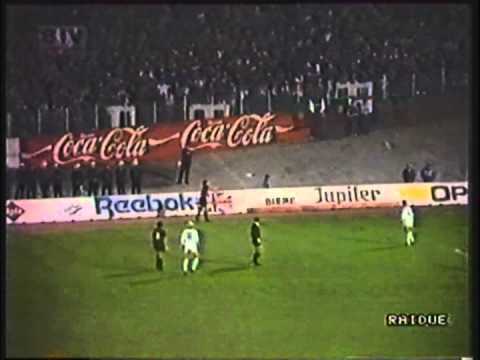 1988 October 26 FC Liege Belgium 2 Benfica Portugal 1 UEFA Cup