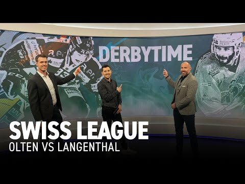 Swiss League-Studio: Derby-Time Olten vs Langenthal und die neue Swiss League