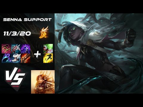 SUPPORT Senna vs Leona - NA Grandmaster Patch 14.13