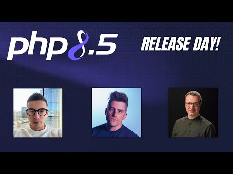 [VOD] PHP 8.5 JUST released (with Brent & Roman)