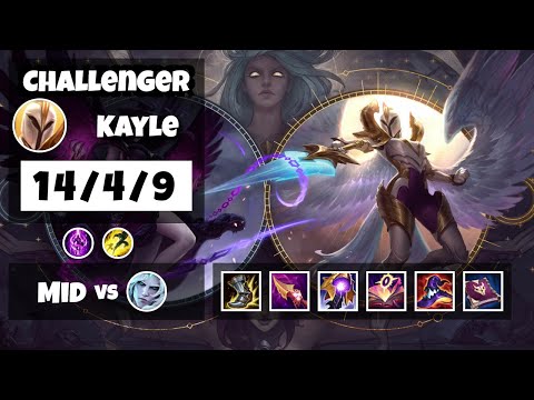 Kayle vs Viego Mid 11.10 Challenger Gameplay S11 (14/4/9) - EU