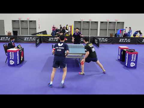 Kai Zhang/Jishan Liang vs Mingwei Ju/Zhigao Si | 2021 U.S. Open Table Tennis Championships