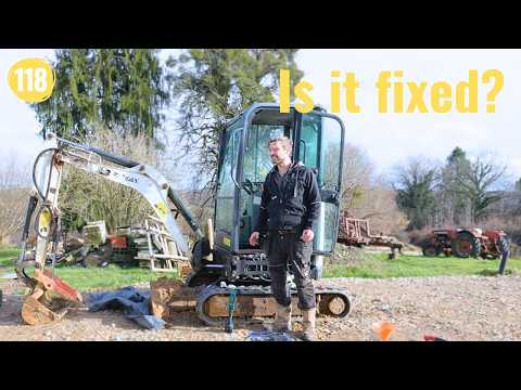 Winter Projects: Tractor Repair & Excavator Fix! | Farm Renovation in South France #118