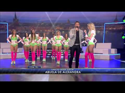 Showmatch 2012 - Marcelo Tinelli called Alexandra Larsson's grandmother