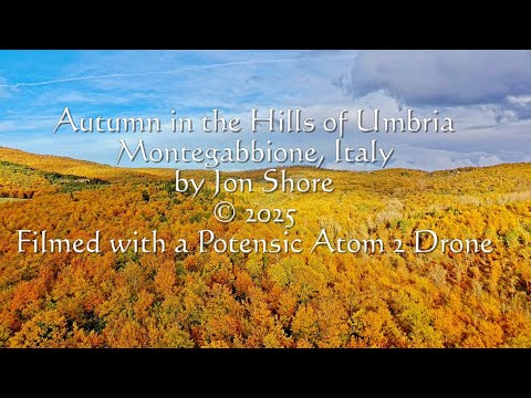 Autumn In the Hills of Umbria Montegabbione Italy by Jon Shore HD