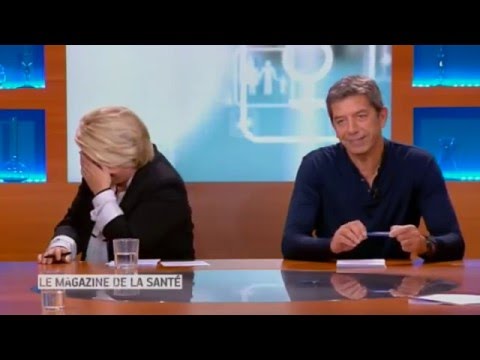 General laughter at the Health Magazine with Thierry Lhermitte // France 5