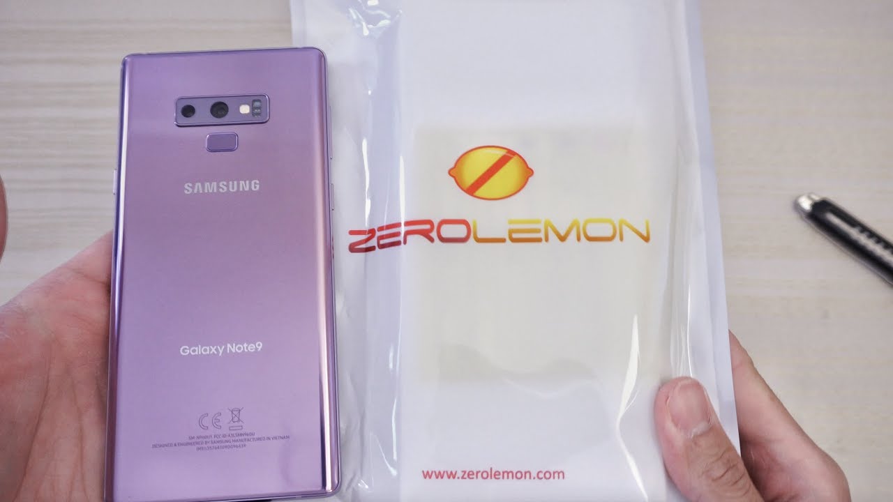 ZeroLemon Extended Battery Case for the Samsung Galaxy Note 9!