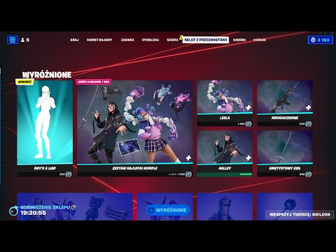 SKLEP FORTNITE 4.09.2023 *NOWA EMOTKA BOY'S A LIAR, HALLEY, WIZJA, FRAJDA*
