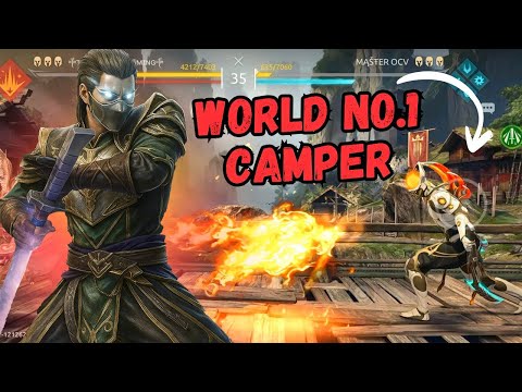 How to Defeat world no.1 camper ☠️ "When itu plays with Focus" || Shadow Fight 4 Arena 