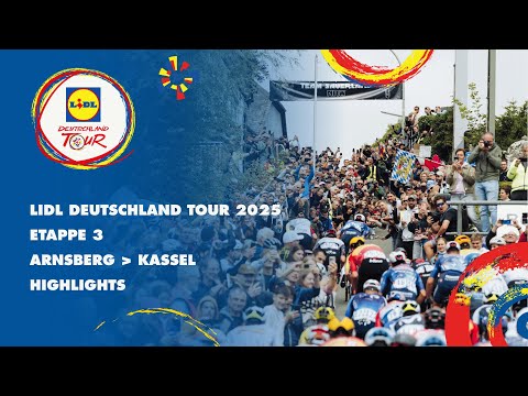 Etappe 3 | Lidl Deutschland Tour 2025 – Drama im Finale in Kassel