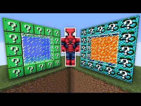 SÜRPRİZ KÜPLER ŞANS BLOKLARI CHALLENGE #2 - Minecraft