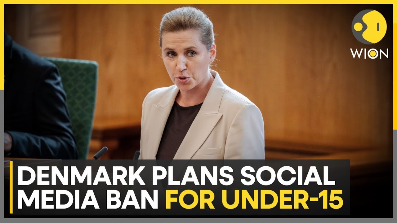Denmark to Ban Social Media For Under‑15, Parents Can Allow Access From Age 13 | WION