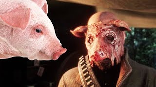 RED DEAD REDEMPTION 2 &quot;PIG MASK LOCATION&quot; ( EASTER EGGS &amp; SECRETS )