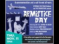 Armistice Day 2021 - A special virtual event