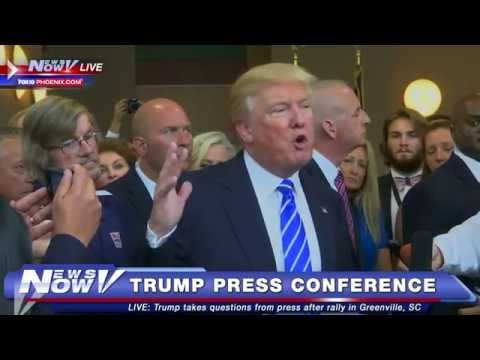 FNN: Donald Trump Press Conference After Rally in Greenville, South Carolina