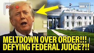🚨Trump SPIRALS after BALLROOM BLOCKED…REFUSES ORDER !!! 