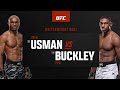 UFC Fight Night Kamaru Usman Vs Joaquin Buckley Highlights