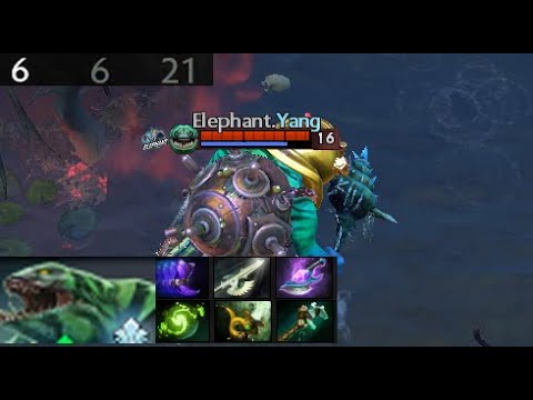 Yang - Tidehunter | Quincy Crew vs Elephant  (game 2) BO2 | The International 2021