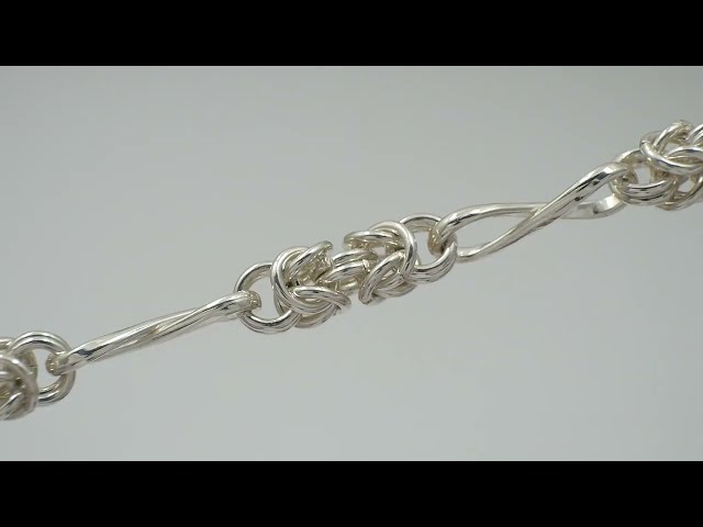 Жіночий срібний ланцюжок 4182ВМ30 Відео огляд