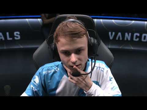 C9 Jensen shaking after misplay vs TSM