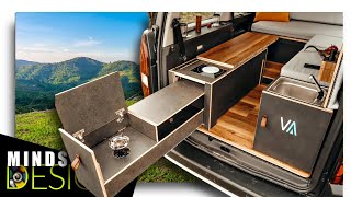 Multi-functional Mini Camper is the World's Latest Electric Campervan