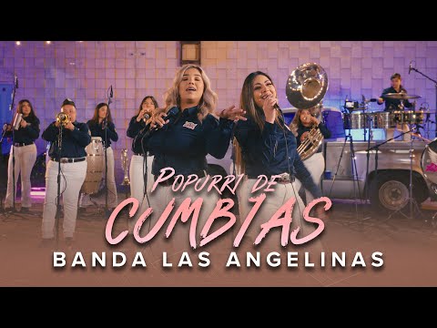 Banda Las Angelinas - Popurrí de Cumbias: Bebé Dame, Bonita, Que Vuelvas, No Se Va [En Vivo]
