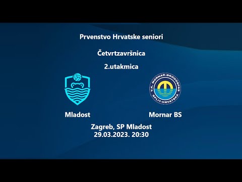 PH Seniori 2022/23 Četvrtfinale: HAVK Mladost - Mornar BS, 2. utakmica