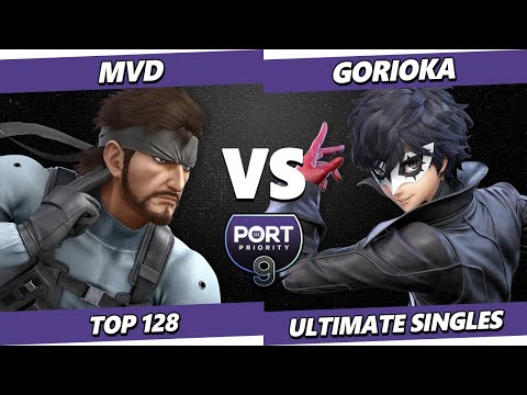 Port Priority 9 - MVD (Snake) Vs. Gorioka (Joker) Smash Ultimate - SSBU